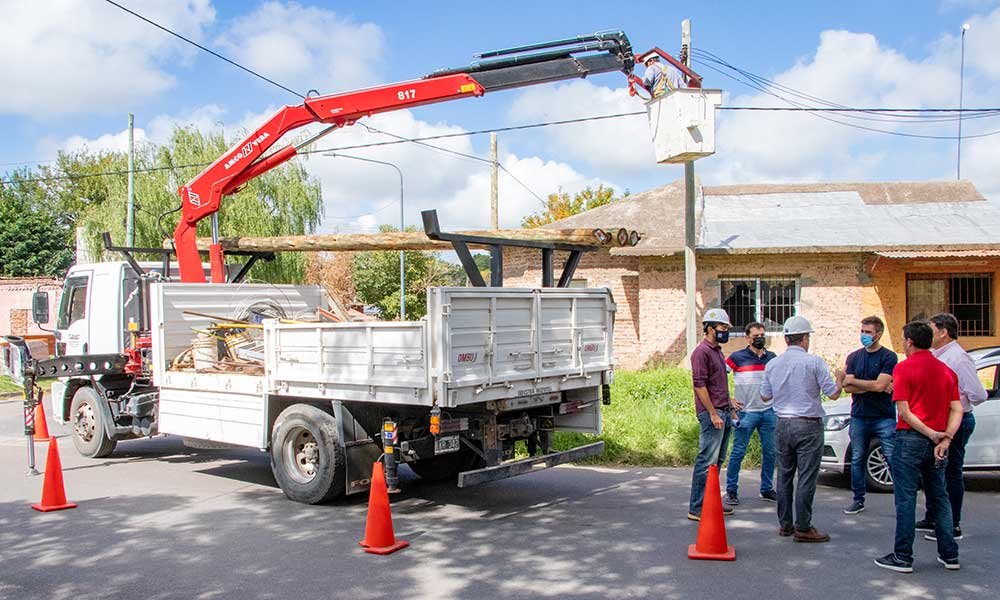 Corte de energía en el barrio Villa del Carmen