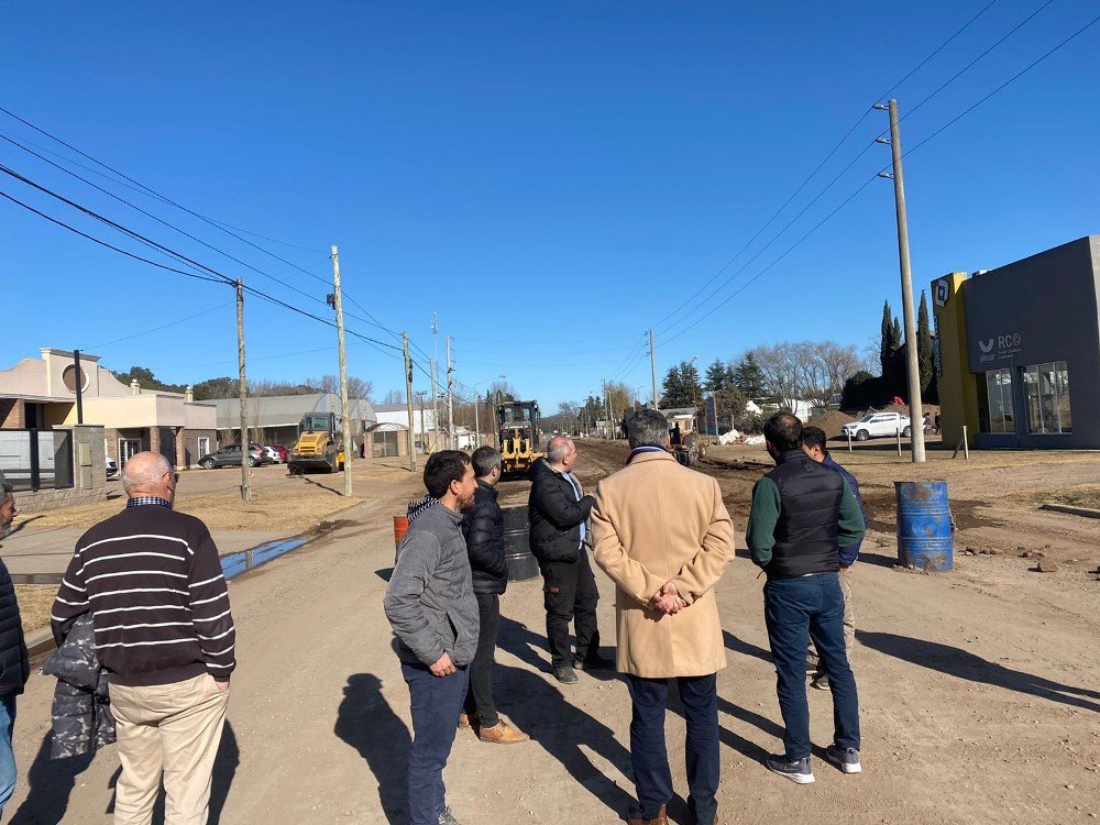 El presidente de FAPI y Maroscia visitaron el Parque Industrial