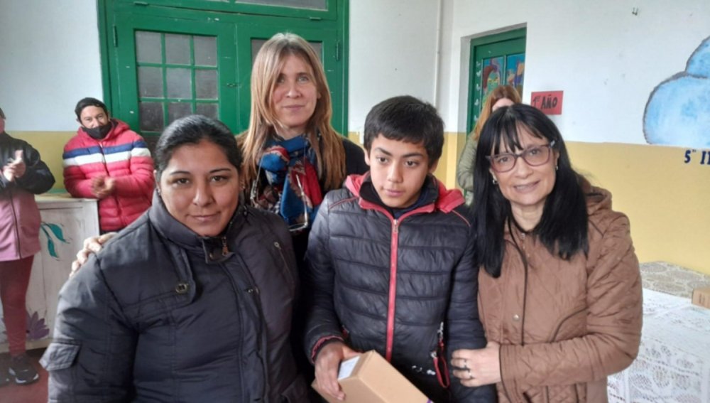 Entregaron netbook en dos escuelas secundarias de Junín