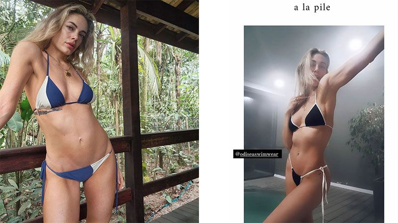 Posó en microbikini y subió la temperatura en el inicio de la primavera