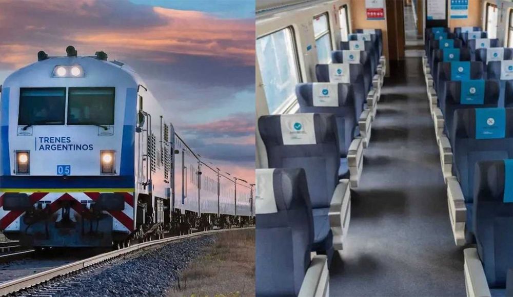 HAY PASAJES PARA VIAJAR EN TREN LARGA DISTANCIA