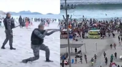 LOCURA EN BRASIL: INCIDENTES  Y REPRESION 