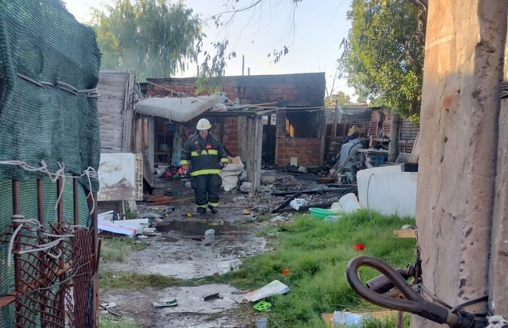 Una mujer fallecida por el incendio de su vivienda de Ensenada