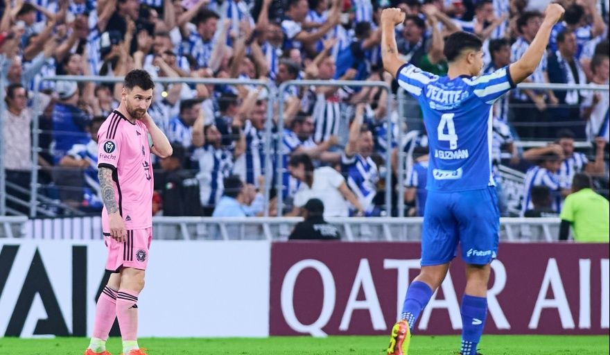 El Inter Miami perdió 3 a 1 con Messi en cancha y quedaron eliminados de la Concachampions