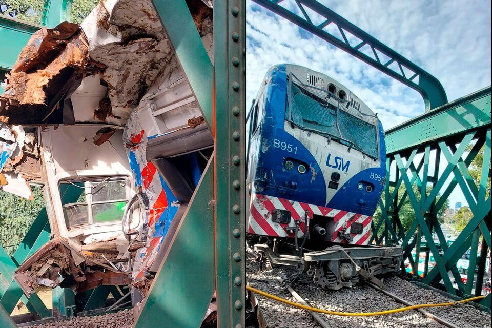 Un tren de la Línea San Martín chocó contra otro, descarriló y hay decenas de heridos en Palermo