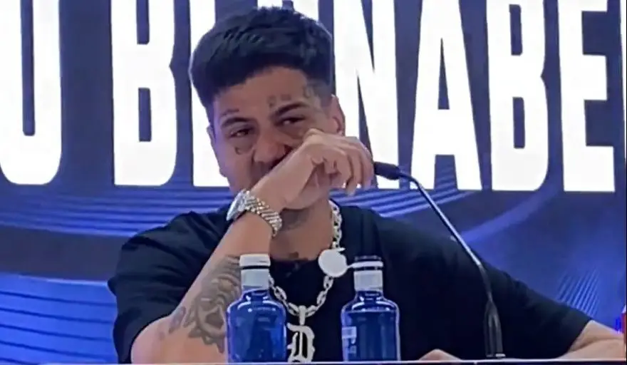 Duki se emocionó hasta las lágrimas previo a su show en Madrid