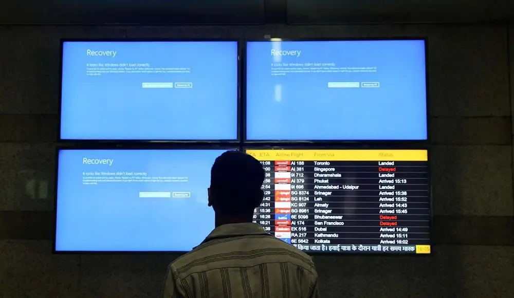 Colapso mundial por un apagón informático