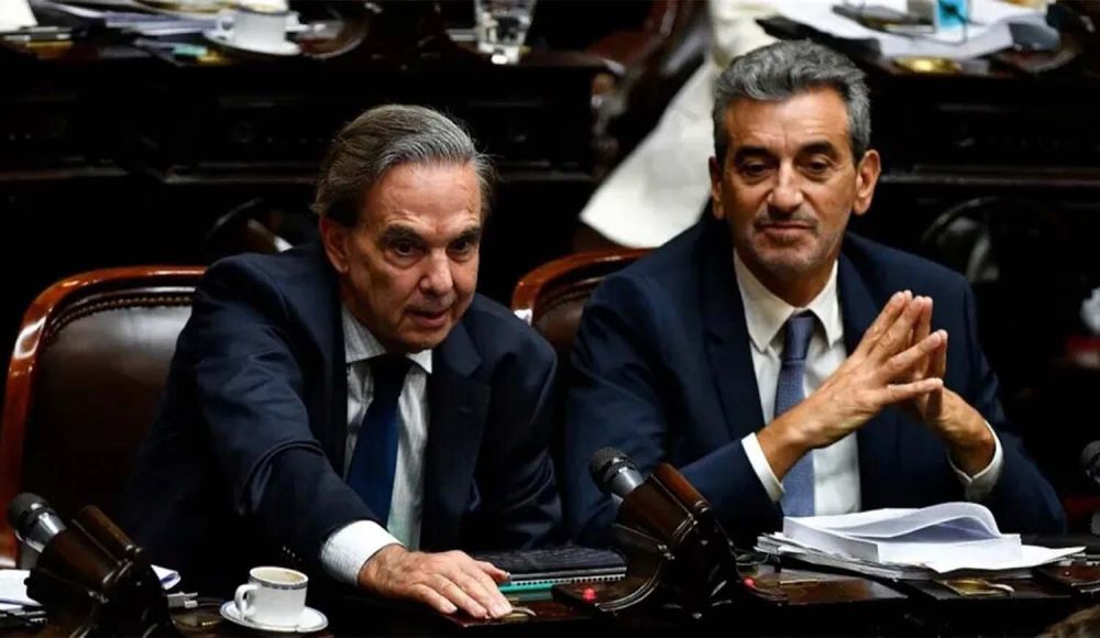Pichetto se opuso al veto de Milei