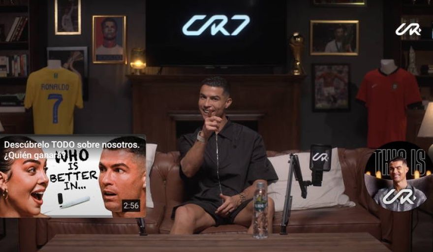 ¡SIUUUSCRIBE! Cristiano Ronaldo lanzó su canal de YouTube y ya recibió la placa dorada