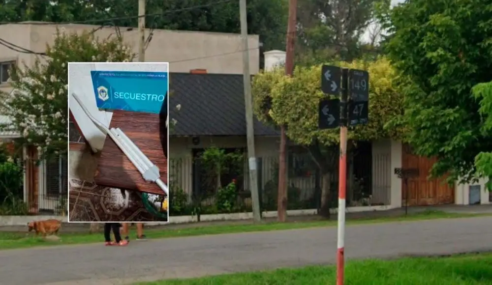 Atacó a su hermano a muletazos y destrozó la casa en San Carlos