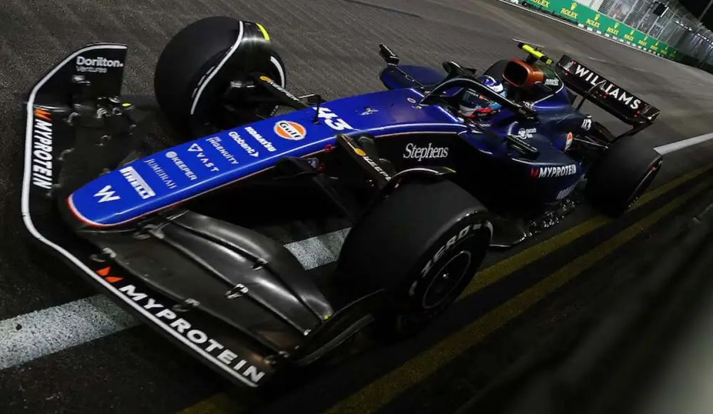 Otra brillante actuación de Colapinto en la Fórmula 1: terminó 10° en el GP de Estados Unidos