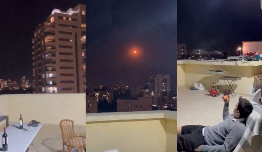 Un grupo de argentinos presenció un bombardeo de Hezbollah comiendo un asado