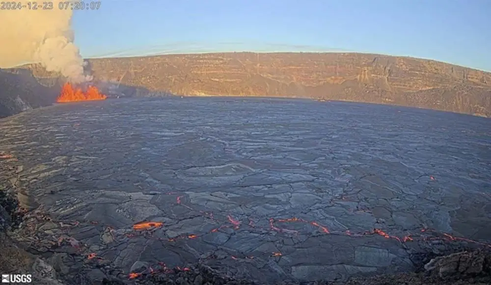 El volcán Kilauea entró en erupción en Hawái
