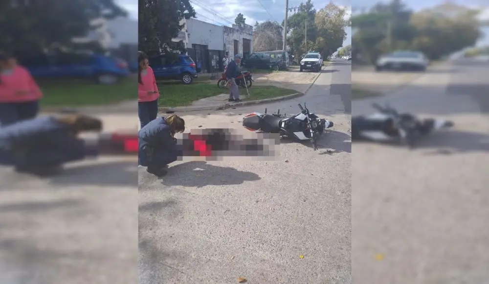 Otra víctima más del tránsito: murió un joven motociclista