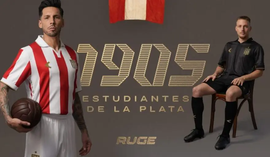 Estudiantes presentó su nueva camiseta por los 120 años: cómo es y dónde comprarla