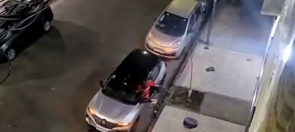 Increíble robo relatado por un vecino