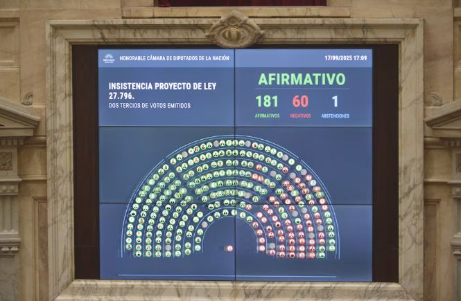Contundente rechazo a los vetos de Milei: Diputados ratificó el financiamiento del Garrahan y las universidades