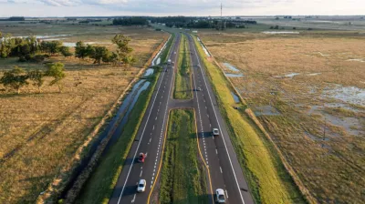 Avanza la repavimentación de un tramo estratégico de la Ruta 2 para quienes viajan a la Costa Atlántica