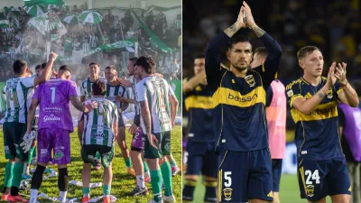 La reacción de los jugadores de Gimnasia de Chivilcoy al enterarse de que debutarán ante Boca