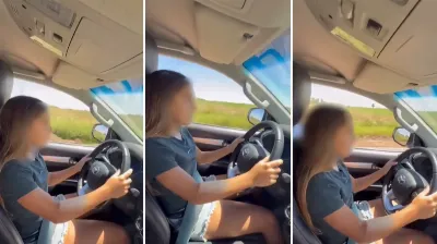 Sancionaron a la platense expareja de El Polaco tras filmar a su hija de 12 años manejando