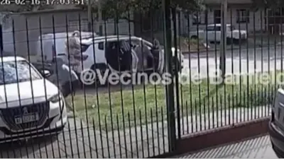 Así le robaban el auto a un vecino de Lanús