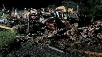 “Se nos cayó la casa arriba”: el dramático relato de la familia de Las Flores que perdió su hogar por un tornado