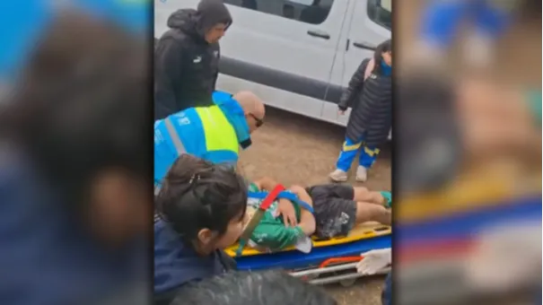 Un partido de fútbol amateur en Ensenada terminó en una escandalosa batalla campal