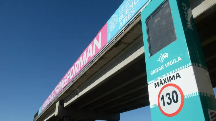Aubasa instalará nuevos detectores de velocidad en la Ruta 2