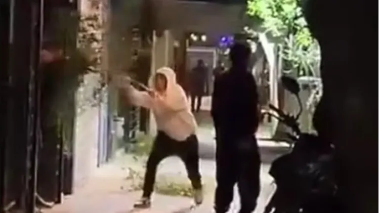 Los echaron de un boliche, arrancaron ramas de un árbol y agredieron a los patovicas